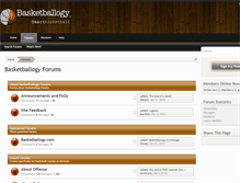 Tablet Screenshot of forums.basketballogy.com